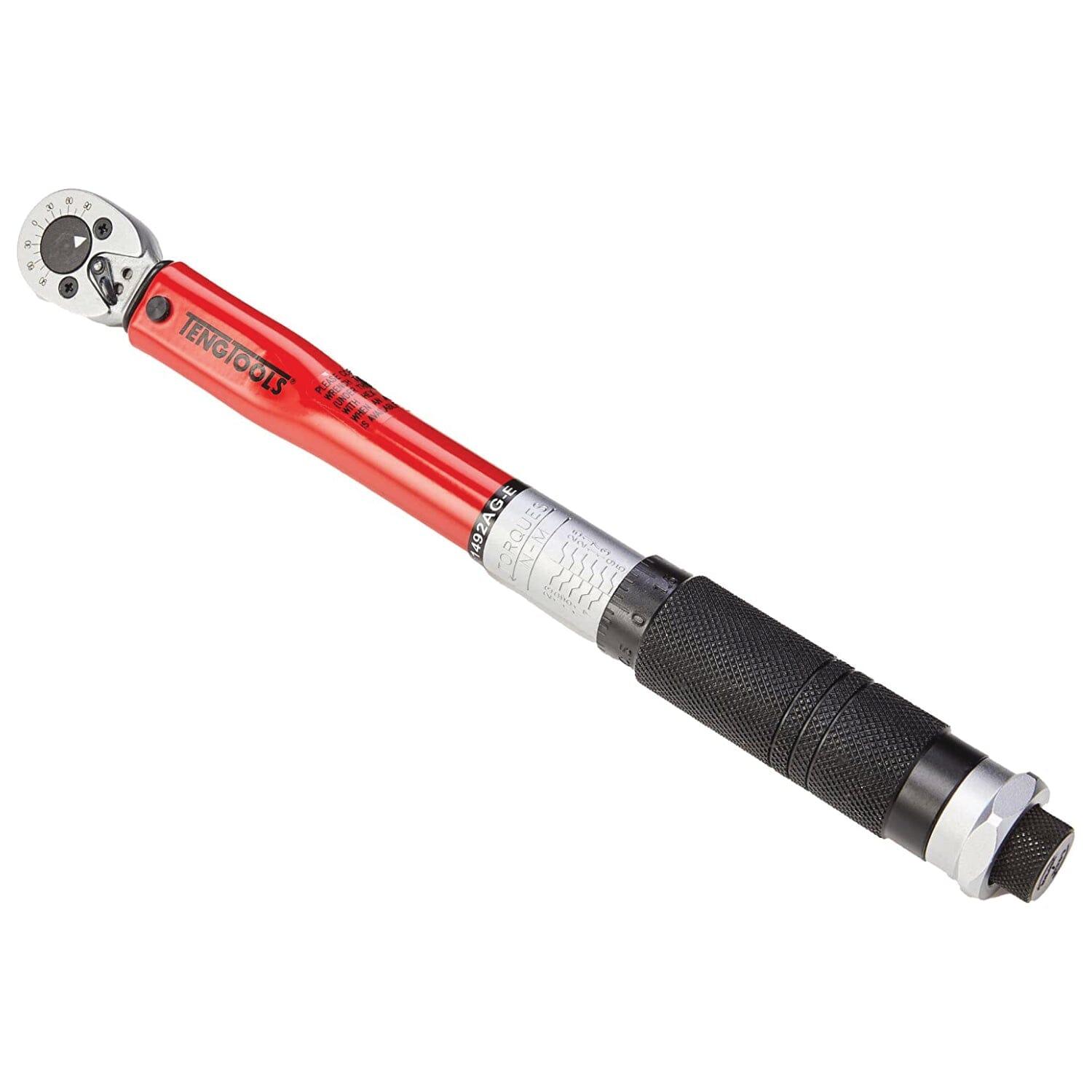 Teng Tools 5-25NM 1/4-inch Torque Wrench Drive 1492AG-E - Tools 2U Direct SW