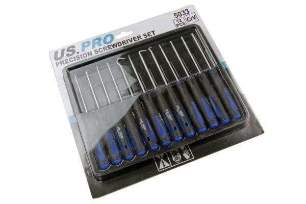 US PRO 12pc Precision Pick / Hook Set & Torx Screwdrivers 5033 - Tools 2U Direct SW
