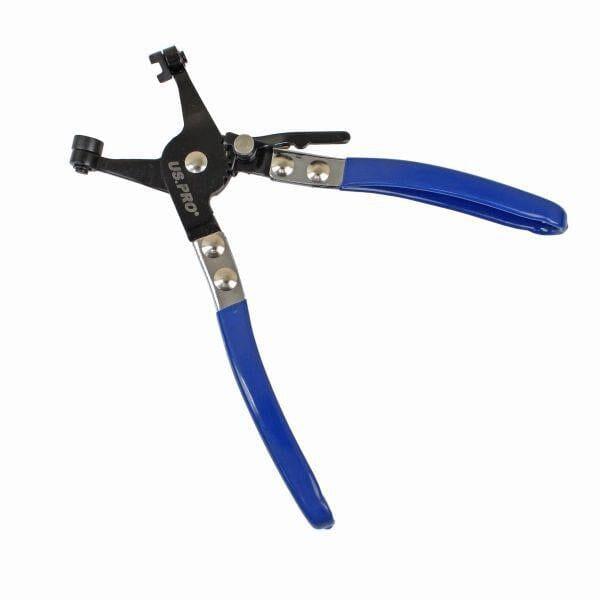 US PRO Tools Spring Clip Hose Clamp Pliers With Swivel Tips - 8 1/2 Inch 3591 - Tools 2U Direct SW