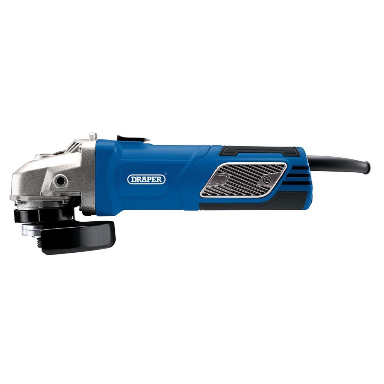 Draper 750W 4.5" 115mm Electric Angle Grinder Cutting Tool 240v 56480 - Tools 2U Direct SW