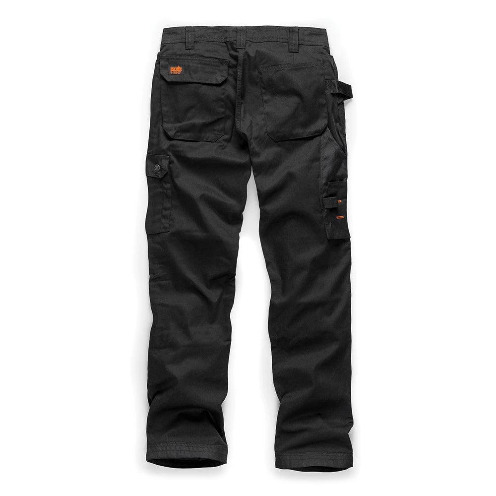 Scruffs Worker Plus Trousers Black - Tools 2U Direct SW