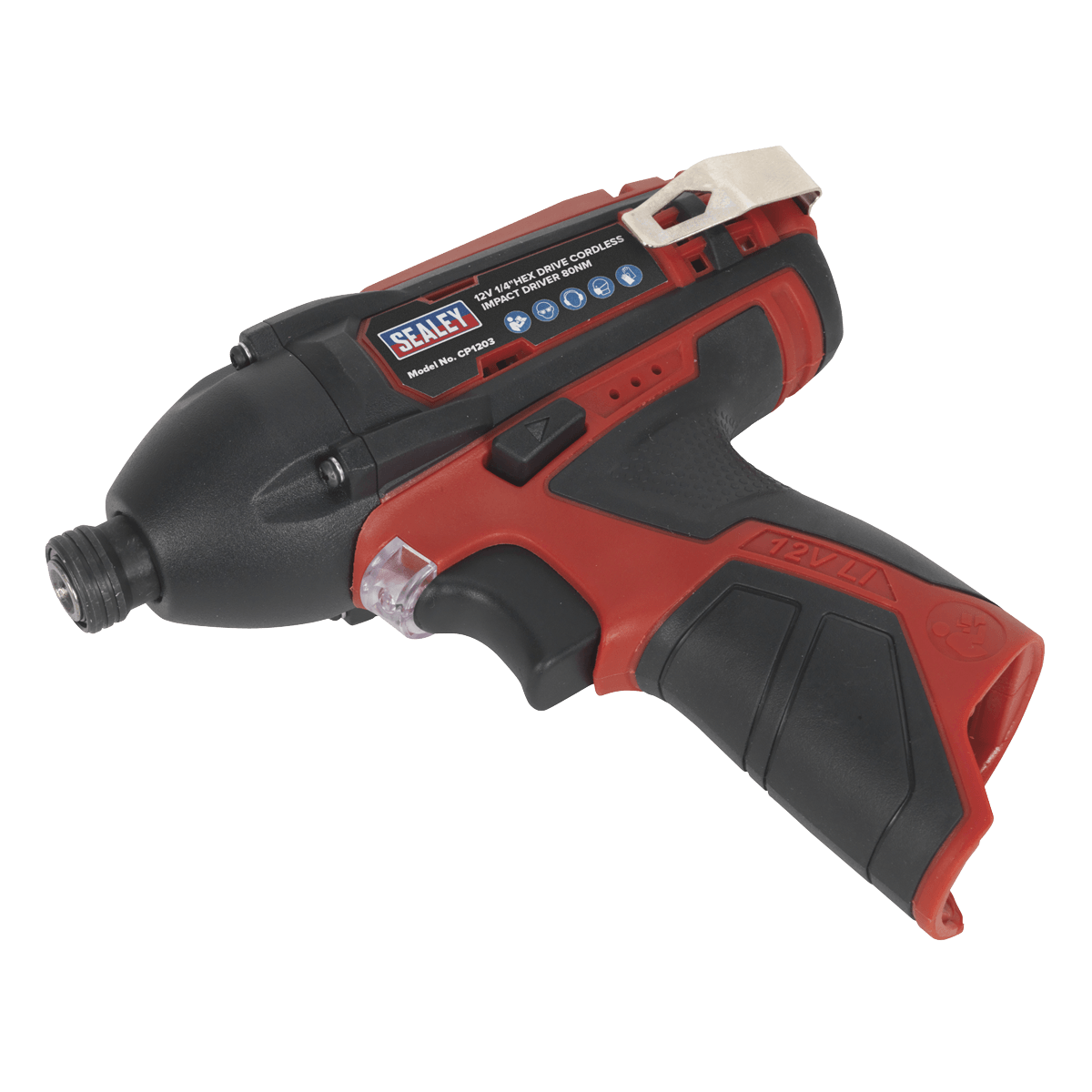 Sealey Cordless Impact Driver 1/4"Hex Drive 12V SV12 Series - Body Only CP1203 - Tools 2U Direct SW