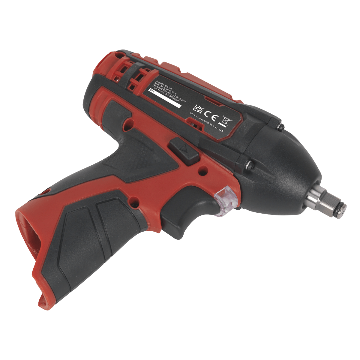 Sealey Cordless Impact Wrench 3/8"Sq Drive 12V SV12 Series - Body Only CP1204 - Tools 2U Direct SW