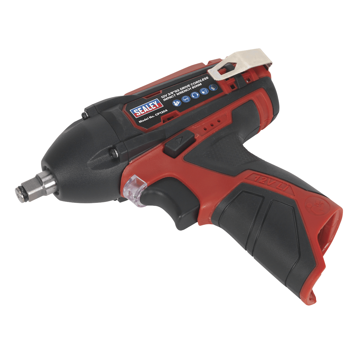 Sealey Cordless Impact Wrench 3/8"Sq Drive 12V SV12 Series - Body Only CP1204 - Tools 2U Direct SW