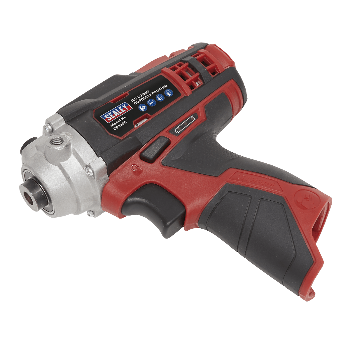 Sealey Cordless Polisher Ø71mm 12V SV12 Series - Body Only CP1205 - Tools 2U Direct SW