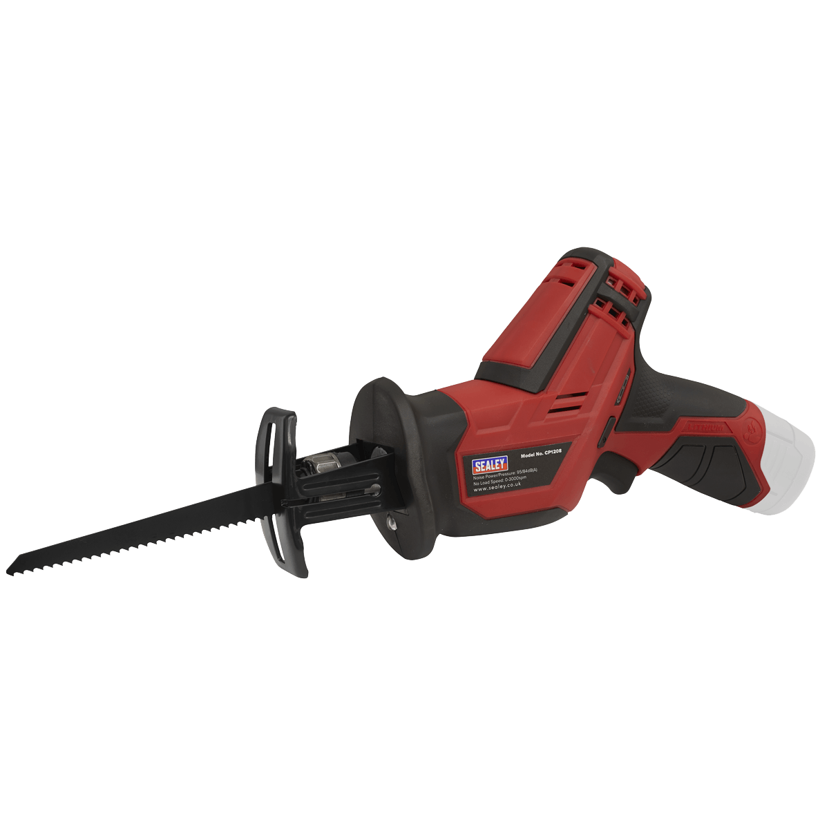 Sealey Cordless Reciprocating Saw 12V SV12 Series - 2 Batteries + Charger CP1208KIT - Tools 2U Direct SW