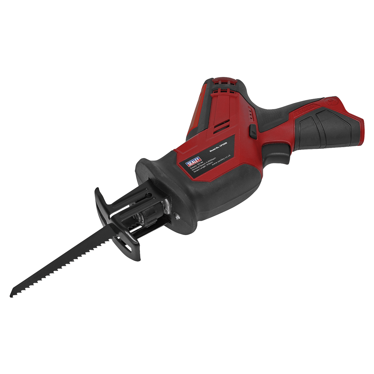 Sealey Cordless Reciprocating Saw 12V SV12 Series - Body Only CP1208 - Tools 2U Direct SW