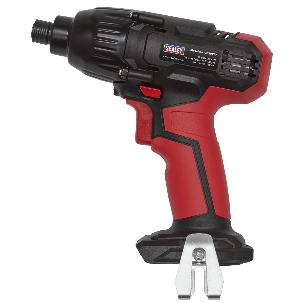 Sealey Impact Driver 20V SV20 Series 1/4"Hex Drive - Body Only CP20VID - Tools 2U Direct SW