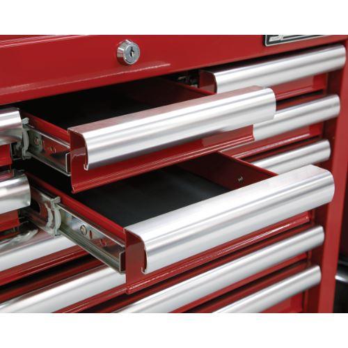 Sealey Superline Pro Topchest 10 Drawer with Ball-Bearing Slides - Red - Tools 2U Direct SW