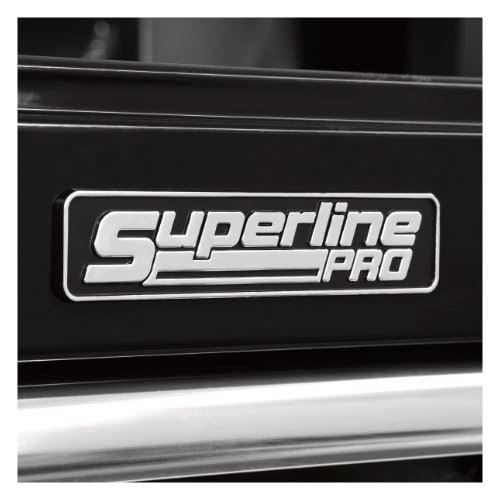 Sealey Superline Pro Topchest 8 Drawer with Ball-Bearing Slides - Black AP33089B - Tools 2U Direct SW