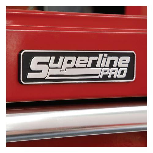 Sealey Superline Pro Topchest 8 Drawer with Ball-Bearing Slides - Red - Tools 2U Direct SW