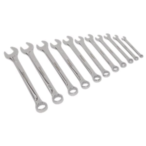 Siegen By Sealey 11PC Imperial 1/4" - 7/8" Combination Spanner Set S0857 - Tools 2U Direct SW