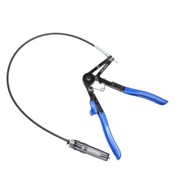 US PRO Flexible Long Reach Locking Hose Clamp Removal Pliers Ratchet Tool 2056 - Tools 2U Direct SW