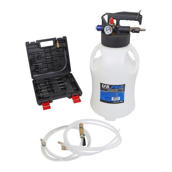 US PRO Tools 10L Pneumatic Fluid Extractor & Dispenser System 5053 - Tools 2U Direct SW