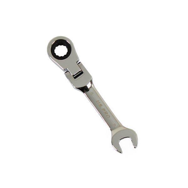 US PRO Tools 8MM Flexi Stubby Gear Ratchet Combination Spanner Wrench 3906 - Tools 2U Direct SW