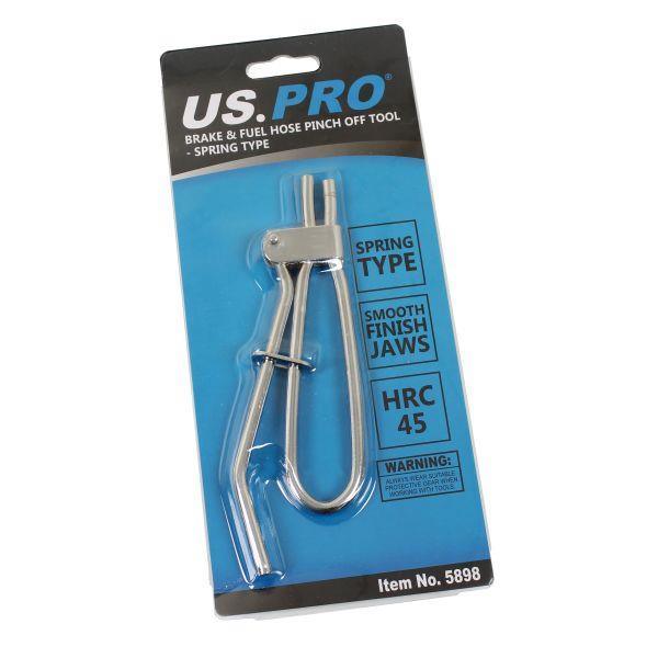 US PRO Tools Brake & Fuel Hose Line Pinch Off Clamp Tool, Spring Type 5898 - Tools 2U Direct SW