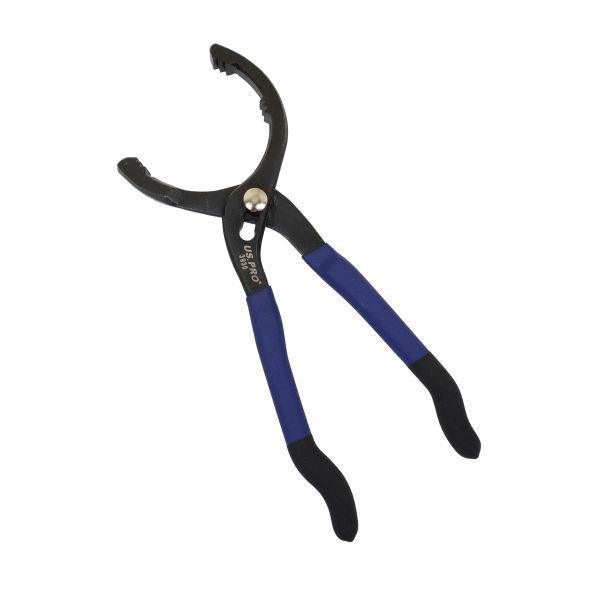 US PRO Tools Oil Filter Pliers 2 1/2" to 4" Capacity 3930 - Tools 2U Direct SW