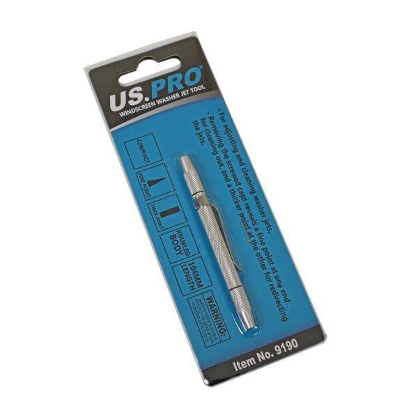 US PRO Tools Windscreen Washer Jet Adjustment Cleaning Unblocking Tool 9190 - Tools 2U Direct SW