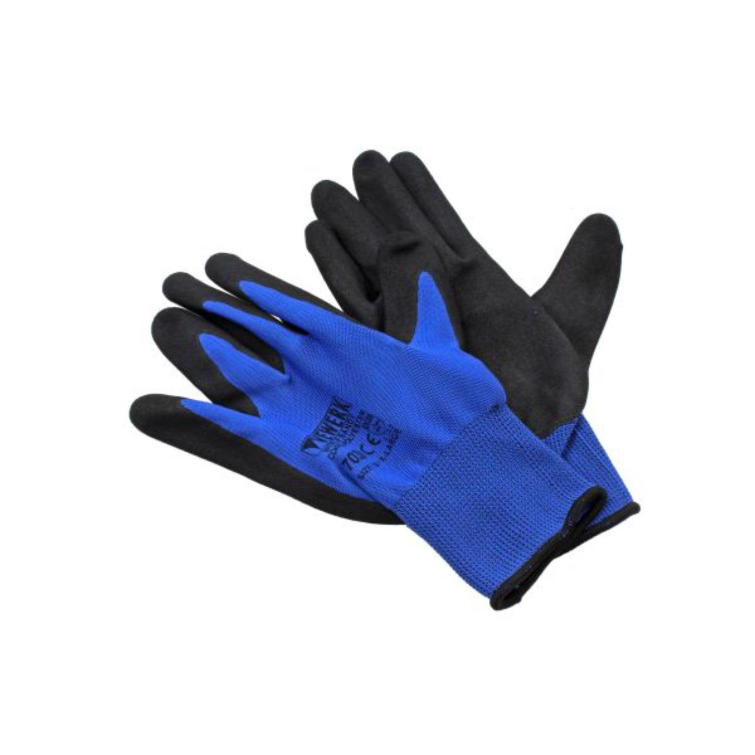 VEWERK Sandy Nitrile Coated Polyester Gloves Size 10/XL Pack Of 12 7030 - Tools 2U Direct SW