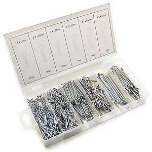 555pc SPLIT PINS/COTTER PINS ASSORTMENT SET HW155 - Tools 2U Direct SW