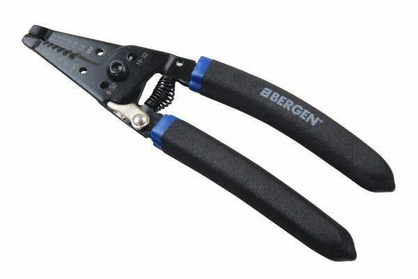 Bergen Curved Wire Stripper & Cutter 0.8 - 2.6MM 6693 - Tools 2U Direct SW