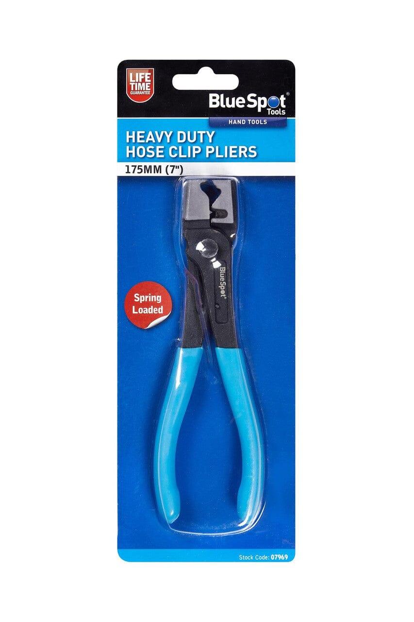 BlueSpot 175mm Heavy Duty Spring Hose Clip Pliers Fitting Removal Tool 7" 07969 - Tools 2U Direct SW