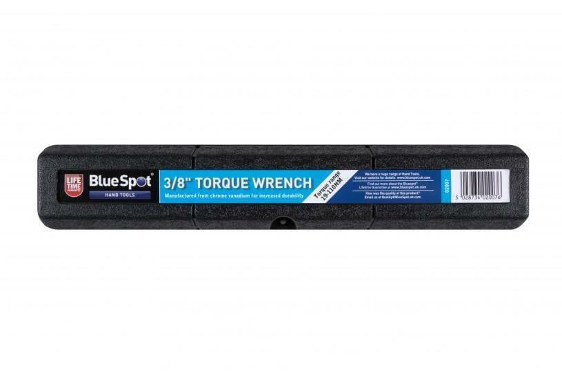 BlueSpot 3/8" Drive Torque Wrench 19 - 110NM Square Drive Ratchet 02007 - Tools 2U Direct SW
