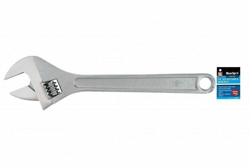 BlueSpot 450mm 18" Adjustable Wrench 06108 - Tools 2U Direct SW