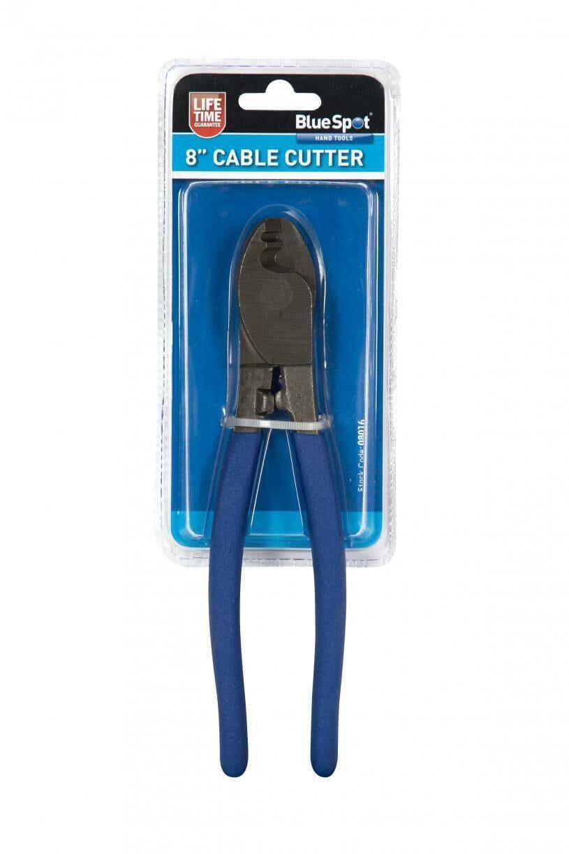 BlueSpot Heavy Duty Wire Cutter / Cable Cutters Fencing Snips 200mm / 8" 08016 - Tools 2U Direct SW