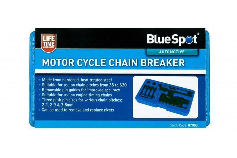 BlueSpot Motor Cycle Chain Breaker And Riveting Tools 07903T - Tools 2U Direct SW