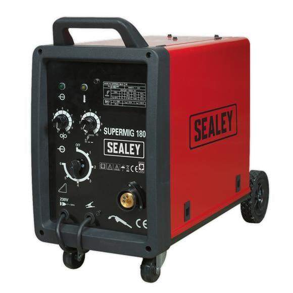 Sealey Professional MIG Welder 180A 230V with Binzel® Euro Torch - SUPERMIG180 - Tools 2U Direct SW