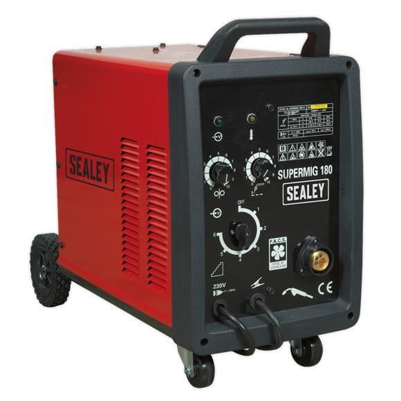 Sealey Professional MIG Welder 180A 230V with Binzel® Euro Torch - SUPERMIG180 - Tools 2U Direct SW