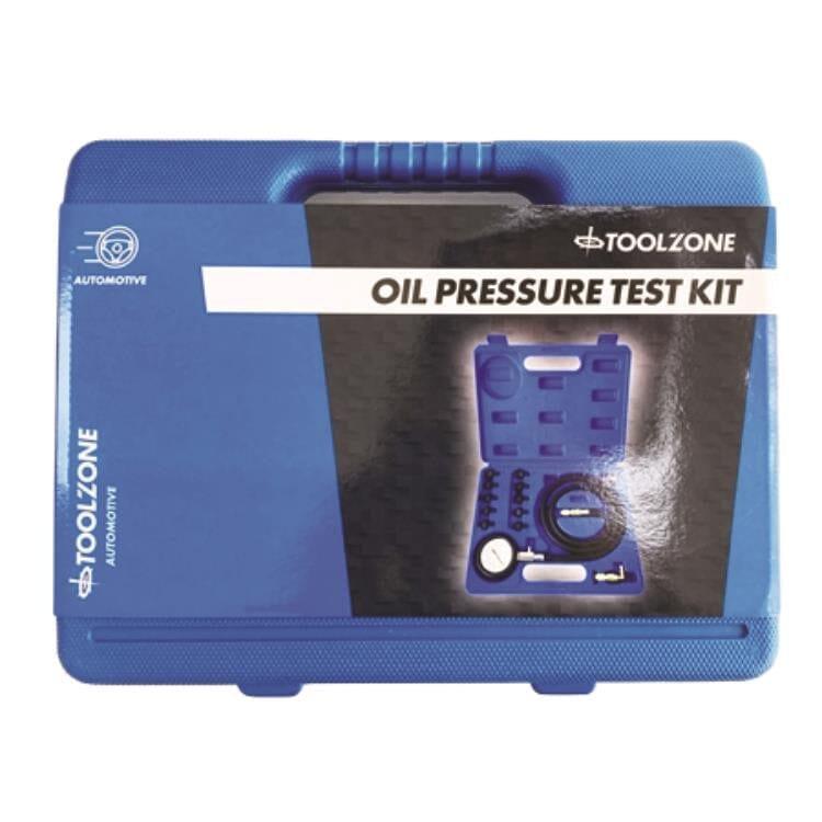 Toolzone 12pc Engine Oil Pressure Test Kit AU376 - Tools 2U Direct SW