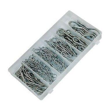 Toolzone 150pc Assorted Hair Pin R/Clip Retaining Clips HW174 - Tools 2U Direct SW