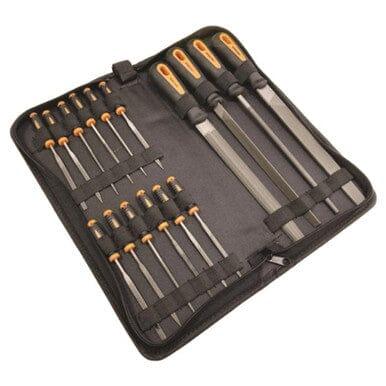 Toolzone 16 Piece File Set In Carry Case 100mm & 200mm WW216 - Tools 2U Direct SW