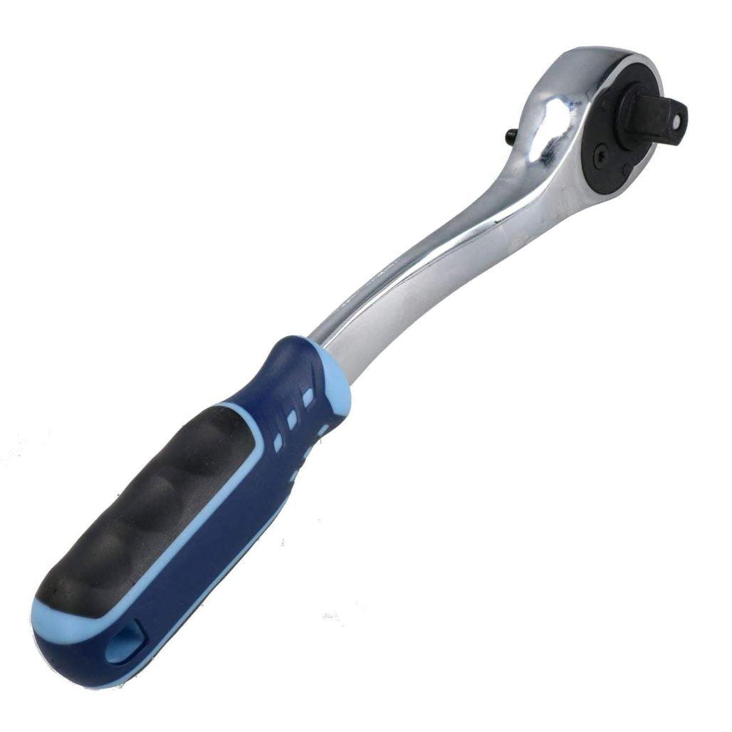 Toolzone Elite 3/8" Drive Ratchet Handle Socket Wrench 90T Fine Tooth SS231 - Tools 2U Direct SW