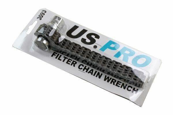 US PRO 1/2"Dr Oil Filter Wrench Chain 135mm diameter 3093 - Tools 2U Direct SW