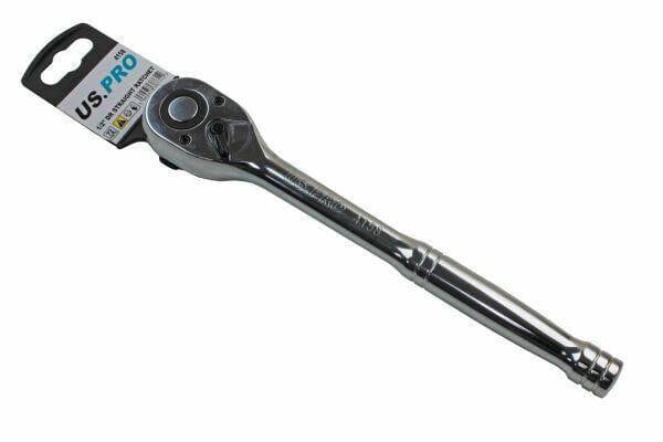 US PRO 1/2 Dr Quick Release Straight ratchet 4158 - Tools 2U Direct SW