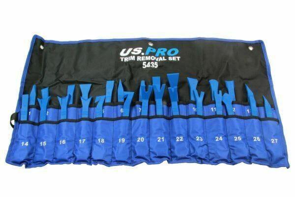 AGT Disassembly Tool: 12 Piece Trim Wedges Set for Car, Furniture and  Renovation (Removal Tool Car, Trim Tool, Pry Tool Plastic)