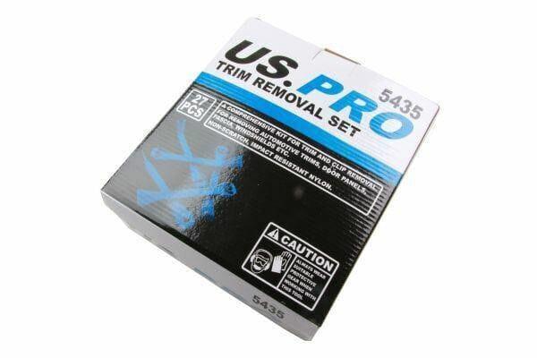 US PRO 27PC Plastic Trim Tools And Scraper, Removal Set B5435 - Tools 2U Direct SW