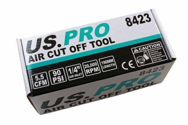 US PRO 3" Air Cut Off Tool 75mm Cutter Grinder Straight Saw Utility Cut Off Tool 8423 - Tools 2U Direct SW