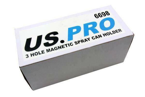 US PRO 3 Hole Magnetic Spray Can And Screwdriver holder Tools 6698 - Tools 2U Direct SW