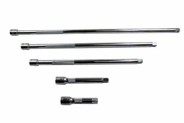 US PRO 5pc 1/2 dr Extra Long Extension Bar Set 100, 150, 350, 450, 600mm 4028 - Tools 2U Direct SW