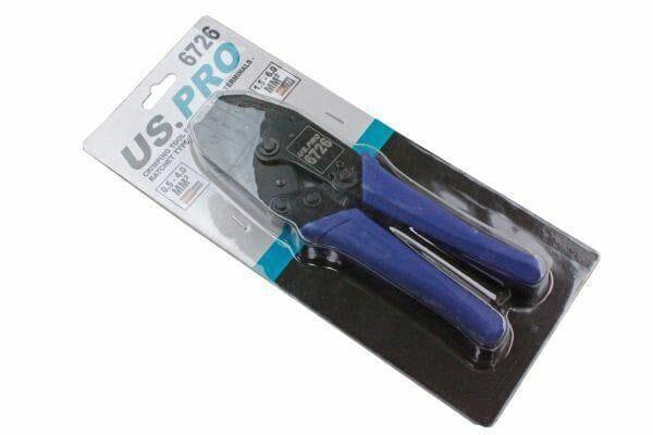 US PRO Crimping Tools For Insulated Terminals - Ratchet Type 6726 - Tools 2U Direct SW