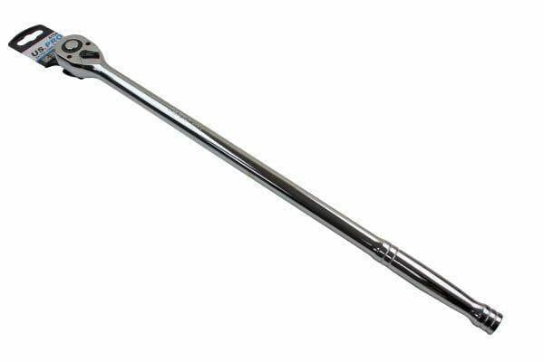 US PRO Extra Long 510mm 1/2 DR 72T Quick Release Ratchet 4154 - Tools 2U Direct SW