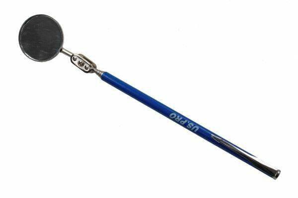 US PRO Extra Long Telescopic Inspection Mirror - Round 6735 - Tools 2U Direct SW