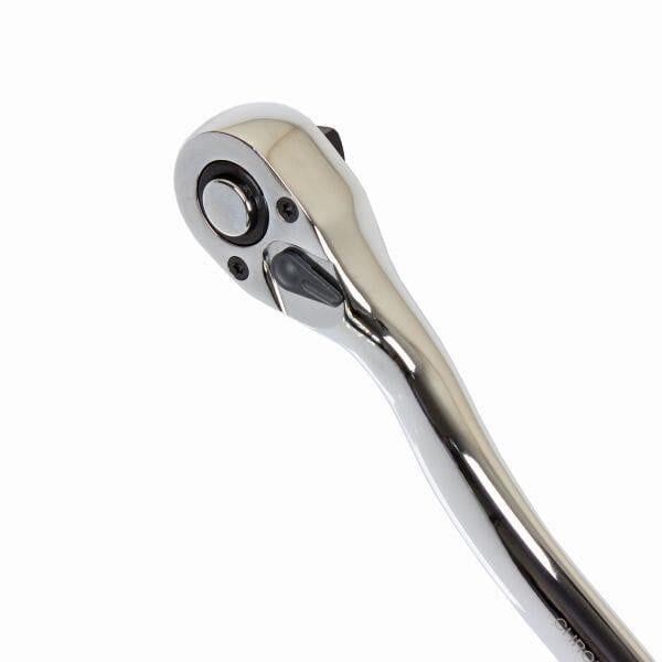 US PRO INDUSTRIAL 1/2" Dr 72T Tooth Extra Long Curved 380mm Ratchet Handle 4212 - Tools 2U Direct SW