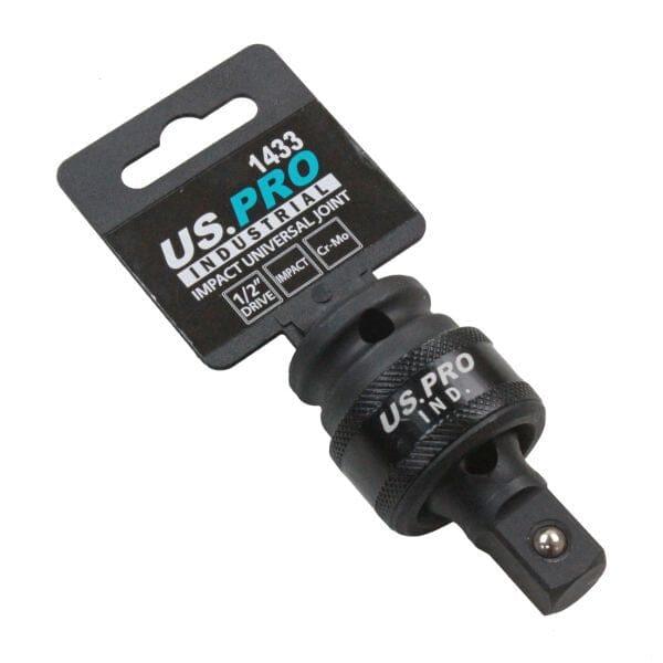 US PRO INDUSTRIAL 1/2" DR Universal Impact Socket Joint Wobble Swivel Adaptor 1433 - Tools 2U Direct SW
