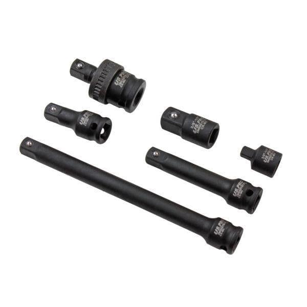US PRO INDUSTRIAL 3/8" Dr Impact Adapter Extension Bars Set UJ Step Up/Down 3463 - Tools 2U Direct SW