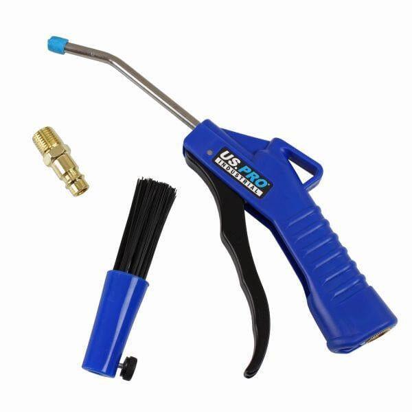 US PRO Industrial Air Blow Dust Gun With Brush Compressed Air Duster Tool 8606 - Tools 2U Direct SW